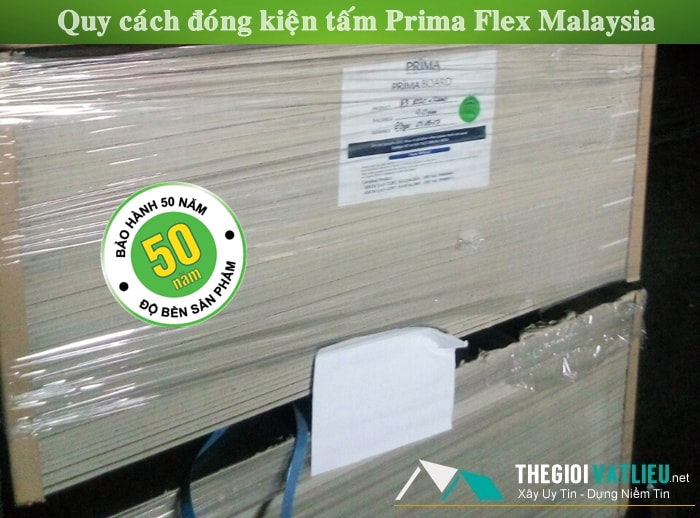 Tấm Prima Malaysia làm sàn trần vách chịu nước giá rẻ
