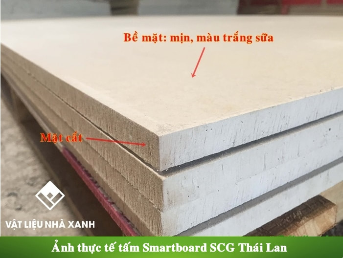 Tấm Smartboard SCG Thái Lan làm sàn tường vách ngăn trần mái lợp