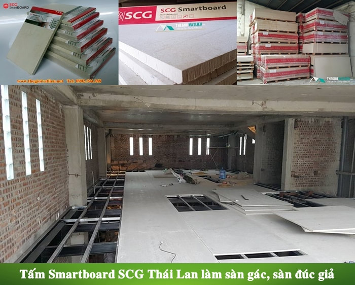 Giá tấm Smartboard SCG Thái Lan
