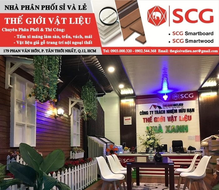 Nhà phân phối gỗ ốp tường Smartwood SCG Thái Lan giá rẻ